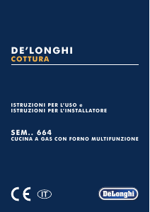 Manuale DeLonghi SEMN 664 Cucina