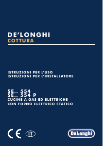 Manuale DeLonghi SEW 554 Cucina