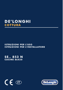 Manuale DeLonghi SEW 853 N Cucina