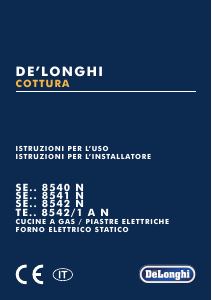 Manuale DeLonghi SEW 8540 N Cucina