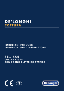 Manuale DeLonghi SEX 554 Cucina