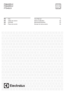 Mode d’emploi Electrolux PN640RUV Table de cuisson