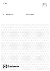Mode d’emploi Electrolux PQ640UOX Table de cuisson