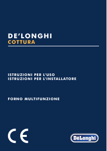 Manuale DeLonghi BMX 8 Forno