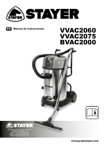 Manual de uso Stayer BVAC 2000 Aspirador