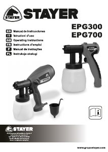 Instrukcja Stayer EPG 300 Pistolet do malowania