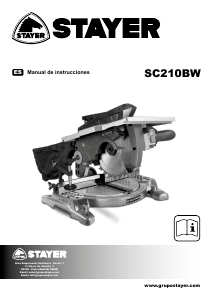 Manual de uso Stayer SC 210 B W Sierra de inglete