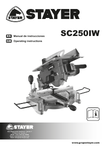 Manual Stayer SC 250 I W Mitre Saw