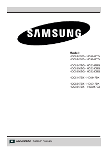 Kullanım kılavuzu Samsung HC6247BX Davlumbaz