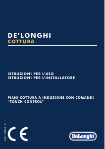 Manuale DeLonghi PIN 30 TC Piano cottura