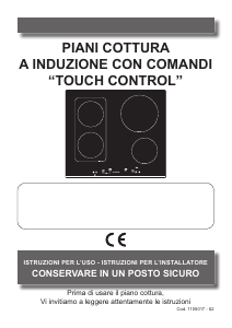 Manuale DeLonghi PIN 64 TC Piano cottura