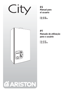 Manual de uso Ariston CITY 24 MI Caldera de calefacción central