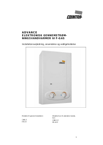 Brugsanvisning Cointra CMB-5 Gaskedel