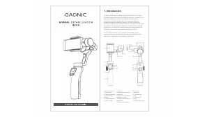 Manual de uso Gadnic GIM00002 Gimbal