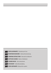 Manual de uso DeLonghi DL C I 88.9 Campana extractora