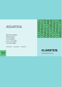 Bedienungsanleitung Klarstein 10036271 Aquatica Geschirrspüler