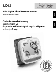 Instrukcja Little Doctor LD-12 Ciśnieniomierz