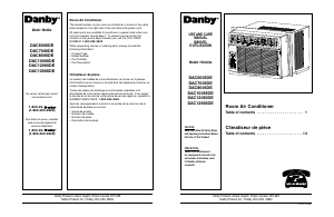 Mode d’emploi Danby DAC6006DE Climatiseur