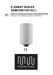 Handleiding Masterwatt E-Smart 120 Boiler
