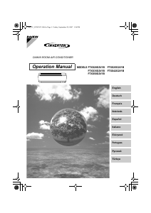 Bruksanvisning Daikin FTXS42G2V1B Luftkonditionering