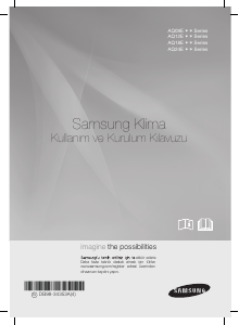 Kullanım kılavuzu Samsung AQ24ESMX Klima