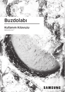 Kullanım kılavuzu Samsung RB50RS334WW Donduruculu buzdolabı
