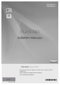 Kullanım kılavuzu Samsung RS554NRUA9M Donduruculu buzdolabı