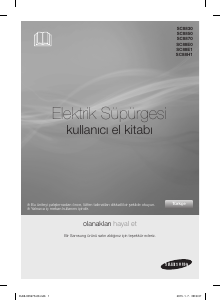 Kullanım kılavuzu Samsung SC88E1 Elektrikli süpürge