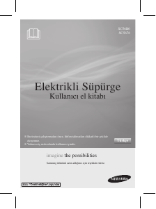 Kullanım kılavuzu Samsung SC5678 Elektrikli süpürge