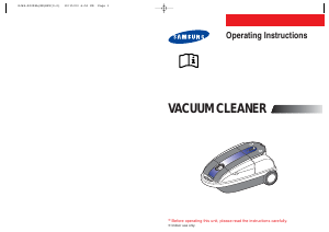 Manual Samsung SC9295 Vacuum Cleaner