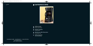 Mode d’emploi SilverCrest KH 1098 Cafetière