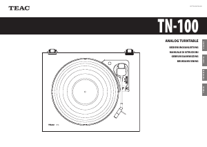 Bedienungsanleitung TEAC TN-100 Plattenspieler