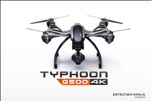 Handleiding Yuneec Typhoon Q500 4K Drone