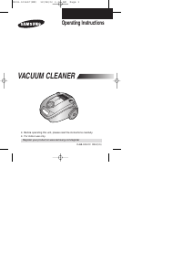 Manual Samsung SC4137 Vacuum Cleaner