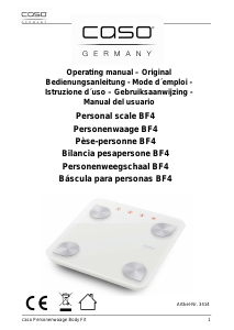 Manuale Caso BF4 Bilancia