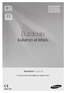 Kullanım kılavuzu Samsung RT38FAAEDWW Donduruculu buzdolabı