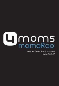 Manual de uso 4moms mamaRoo Hamaca bebé