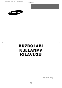 Kullanım kılavuzu Samsung SR-56NMB Donduruculu buzdolabı