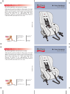 Manual Britax Galaxy Car Seat