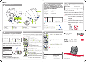 Kullanım kılavuzu Britax Baby-Safe i-Size Oto koltuğu