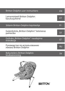 Руководство Britton Dolphin Шезлонг для новорожденных