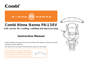Manual Combi Ninna Nanna PA-138V Baby Carrier