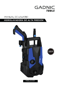 Manual de uso Gadnic HIDLAV01 Limpiadora de alta presión