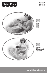Manual de uso Fisher-Price N3429 Baño de bebe