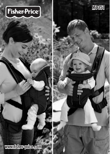 Manual Fisher-Price M1351 Baby Carrier
