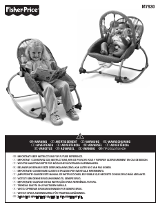 Manual de uso Fisher-Price M7930 Hamaca bebé