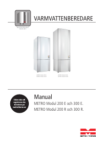 Bruksanvisning Metro Therm Metro Modul 300 E Varmvattenberedare