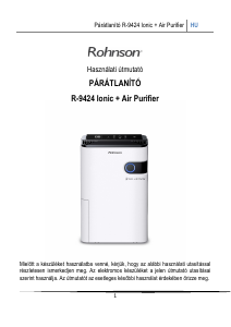 Használati útmutató Rohnson R-9424 Páramentesítő