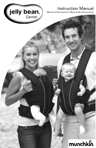 Manual Munchkin Jelly Bean Baby Carrier