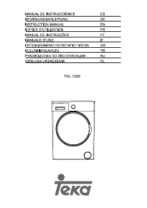 Manual de uso Teka TKL 1286 ES Lavadora